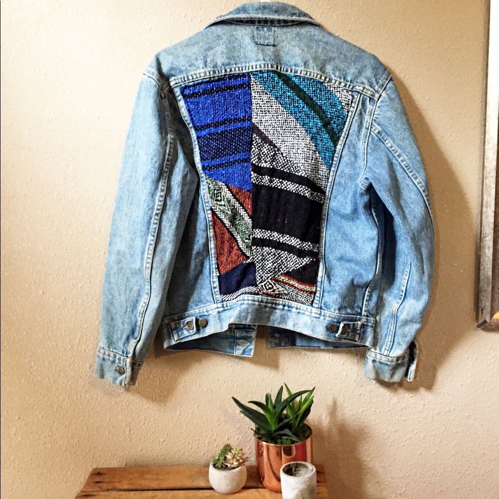 Vintage Levi Aztec Denim Jacket